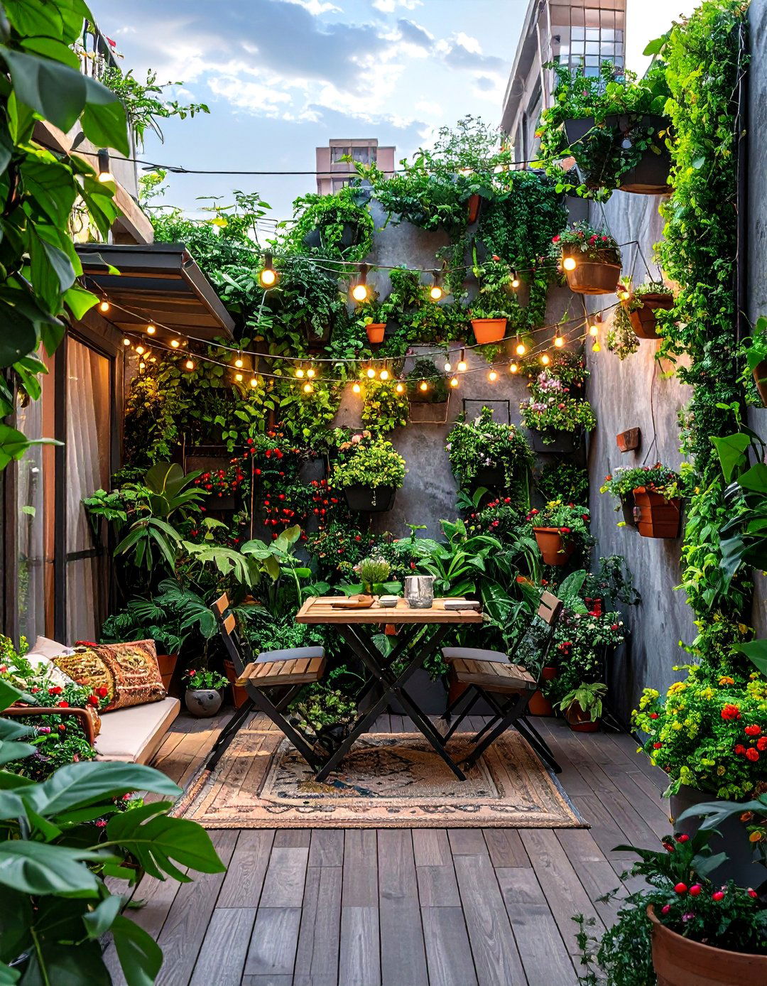 Urban jungle balcony - 30 ideal decor ideas