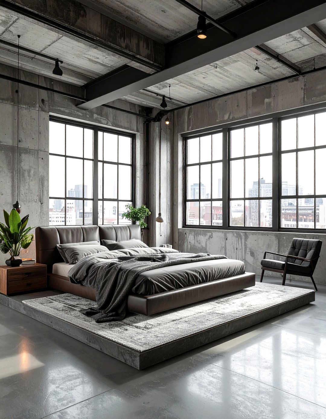 Urban loft bedroom - 30 teen room decor ideas