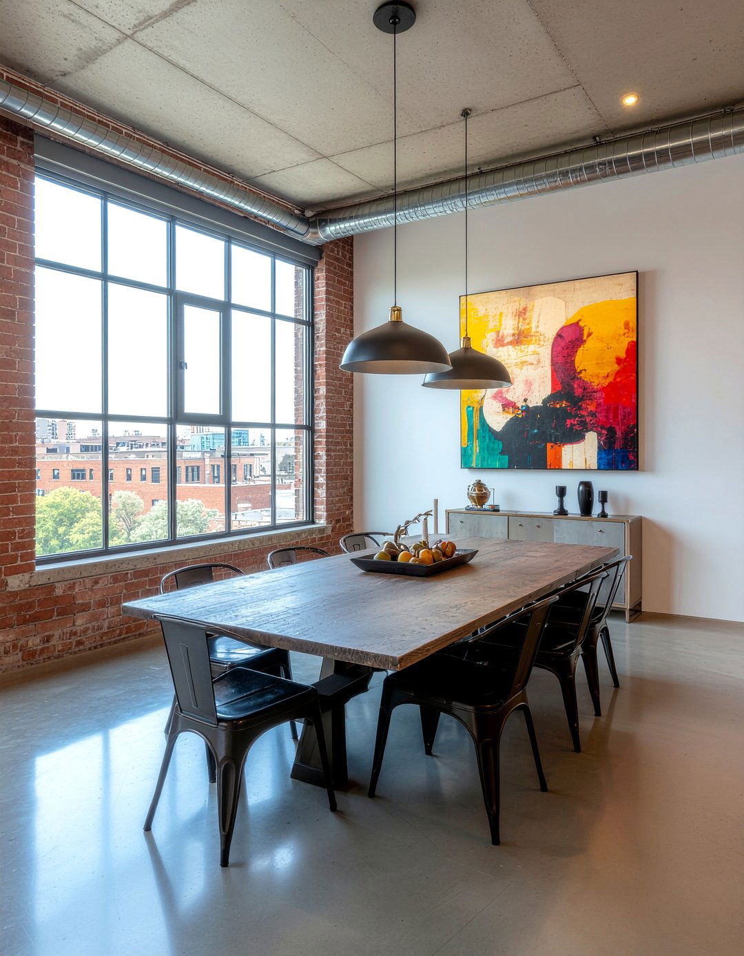 Urban loft dining space - 30 Argentine dining room ideas