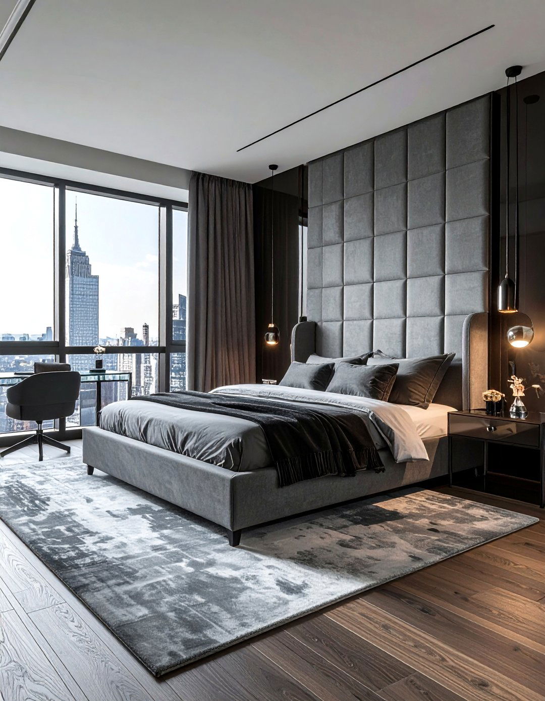 Urban modern bedroom - 30 young adult bedroom ideas