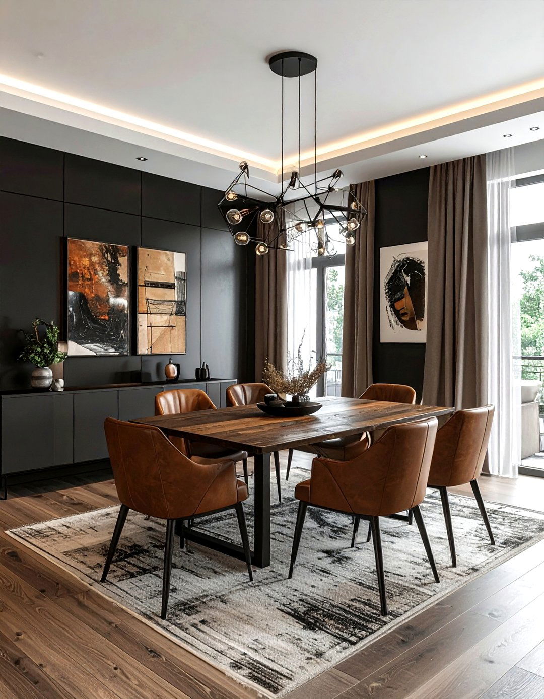 Urban modern dining room - 30 Chicago dining room ideas