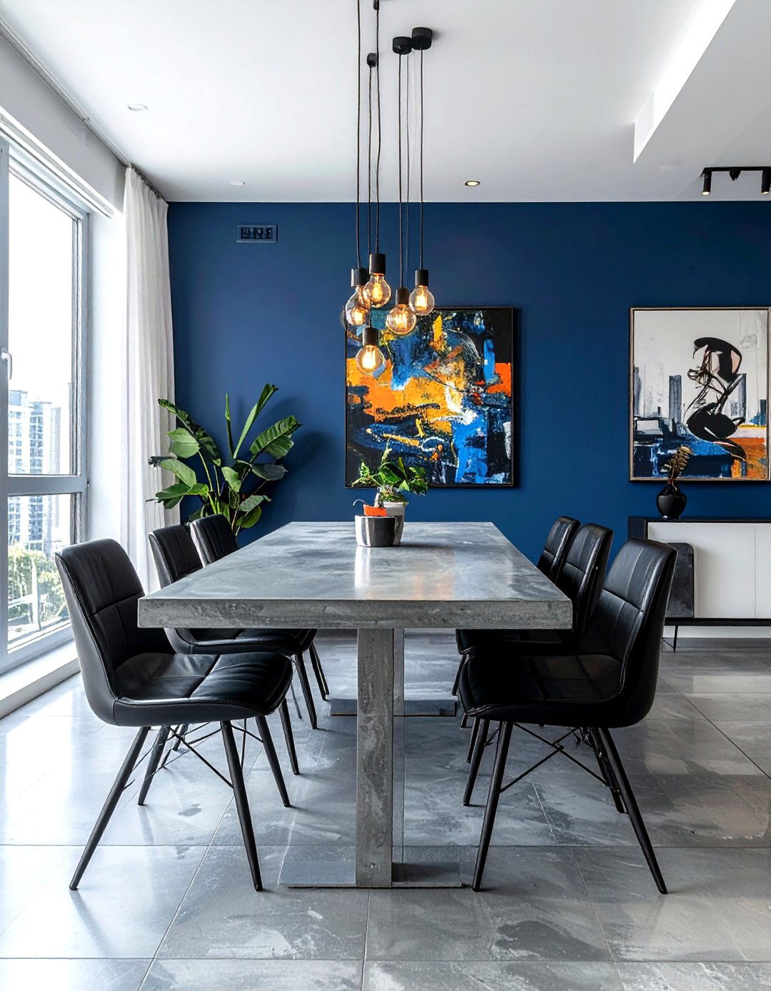 Urban modern dining room - 30 dining room before and after ideas