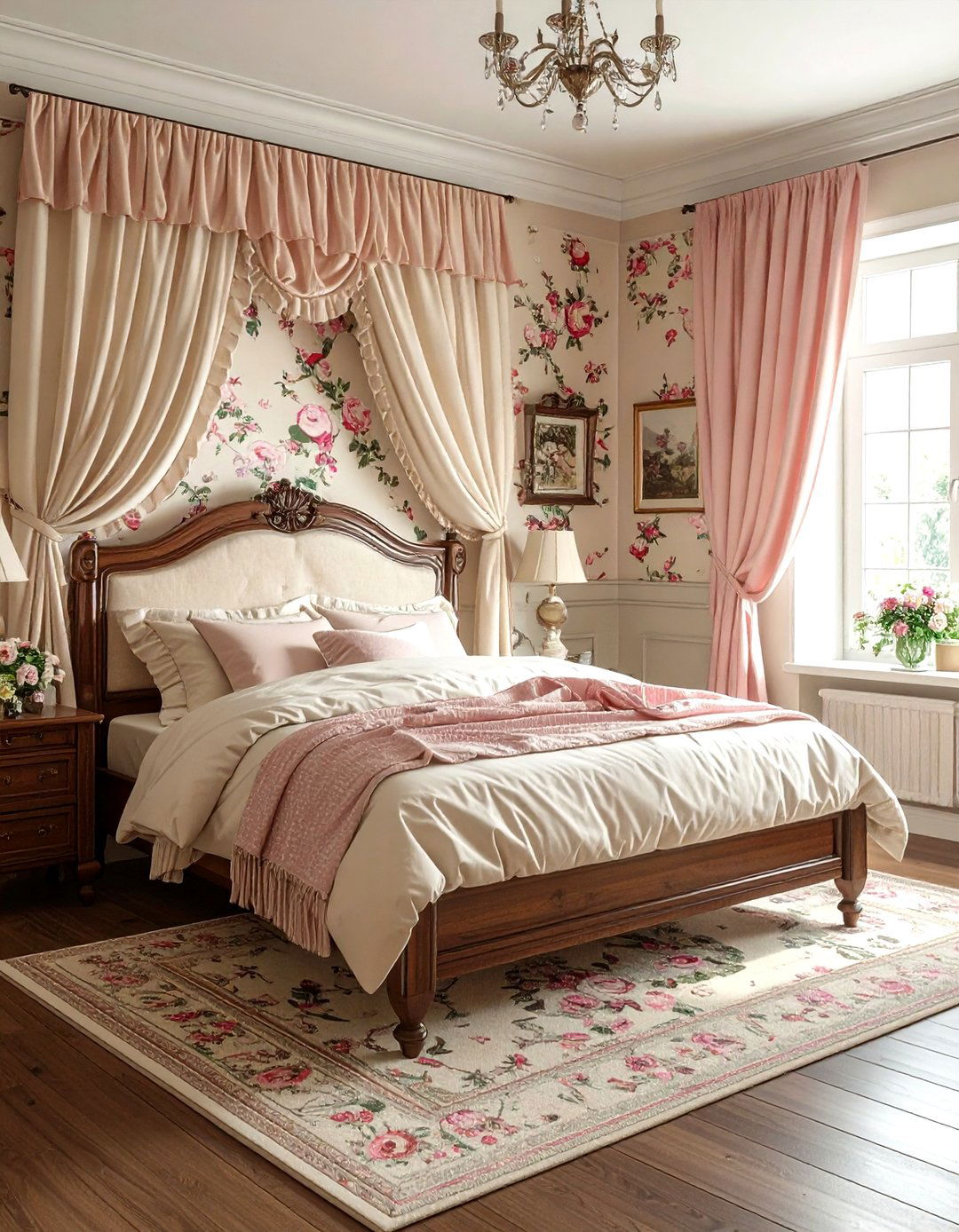 Valances - 30 bedroom window treatment ideas