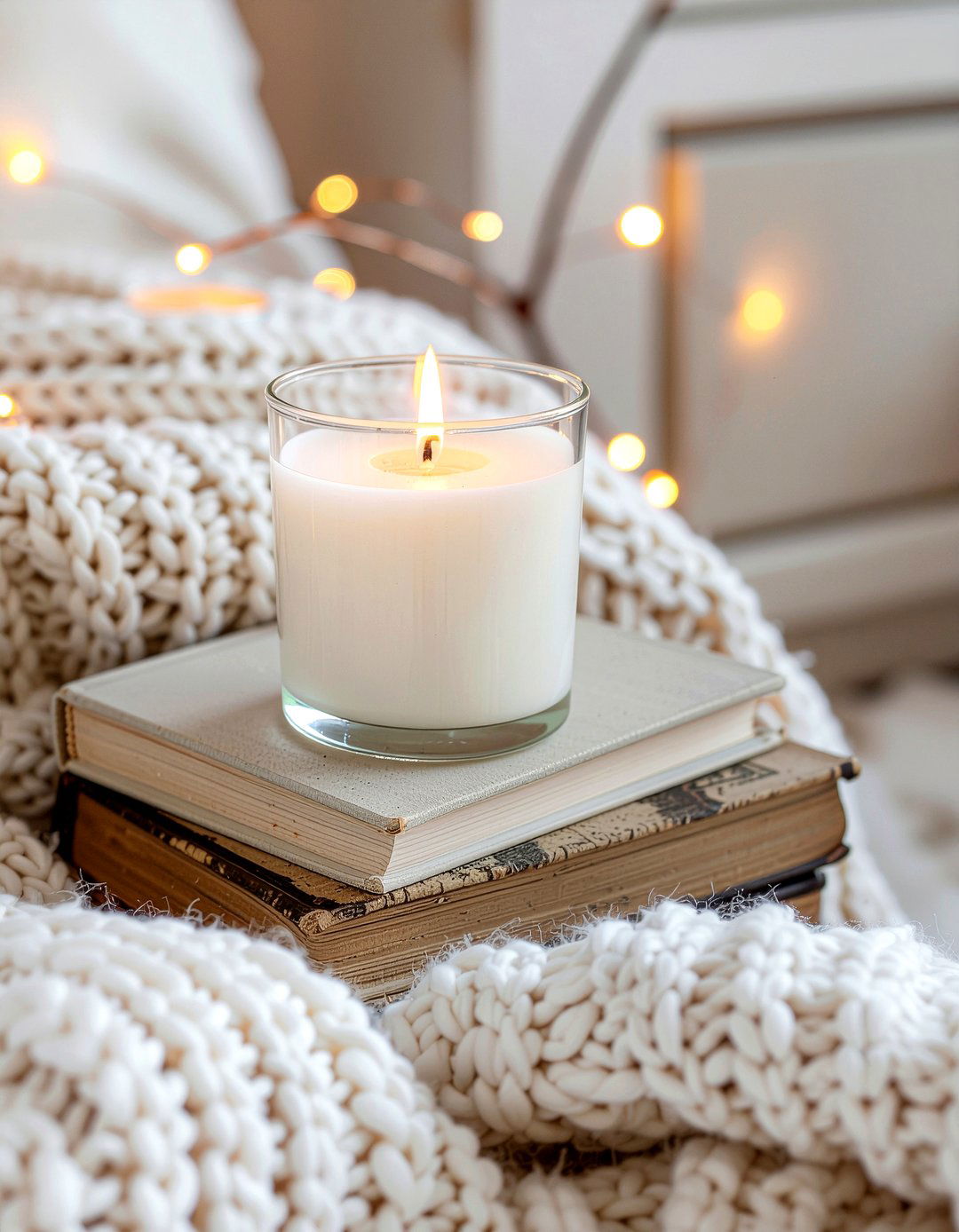 Vanilla scented candle - 30 bedroom scented candles