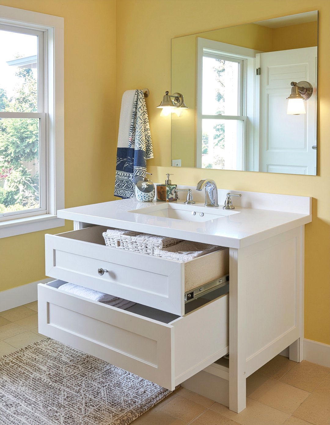 Vanity Drawer Clearance - 30 bathroom layout rules