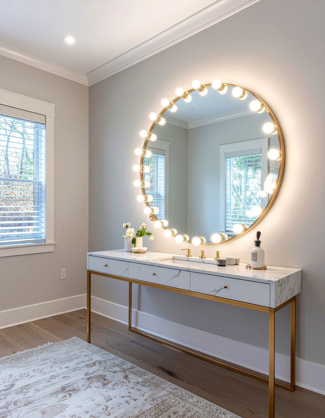 Vanity Mirror Light - 30 bedroom task lighting ideas