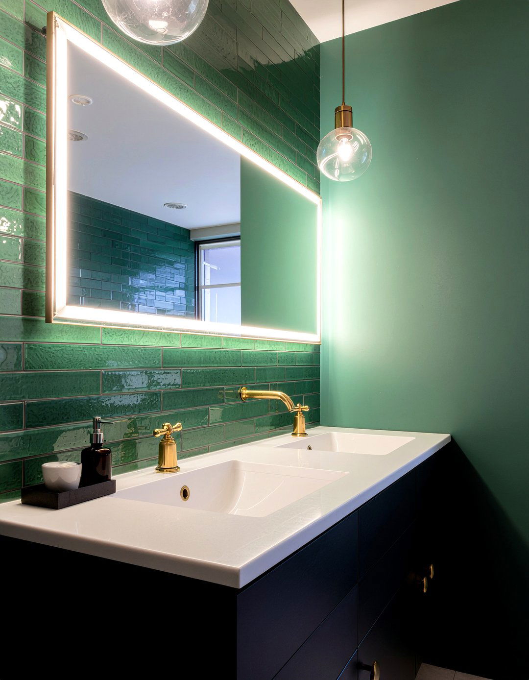 Vanity Pendant Light - 30 bathroom lighting accent ideas