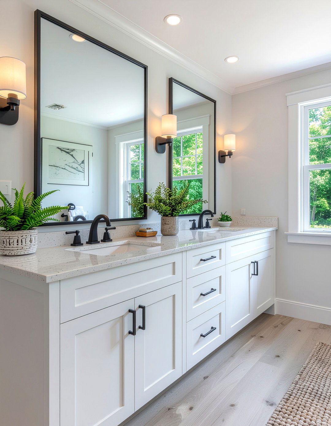 Vanity recessed lighting - 30 bathroom recessed lighting ideas