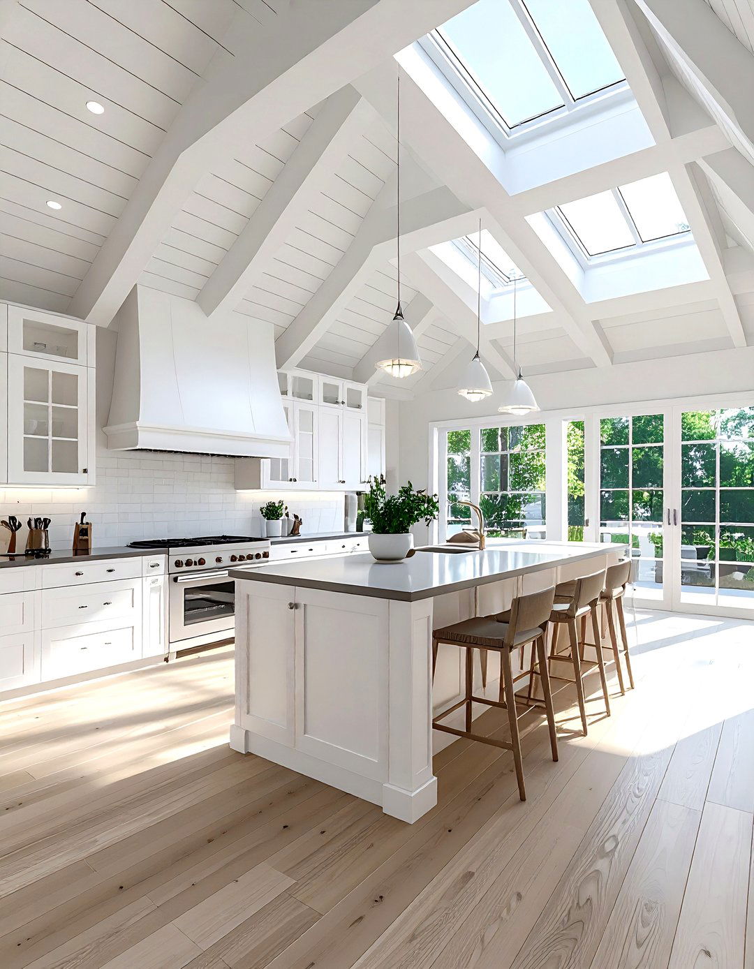 Vaulted Ceiling - 30 Cape Cod kitchen ideas