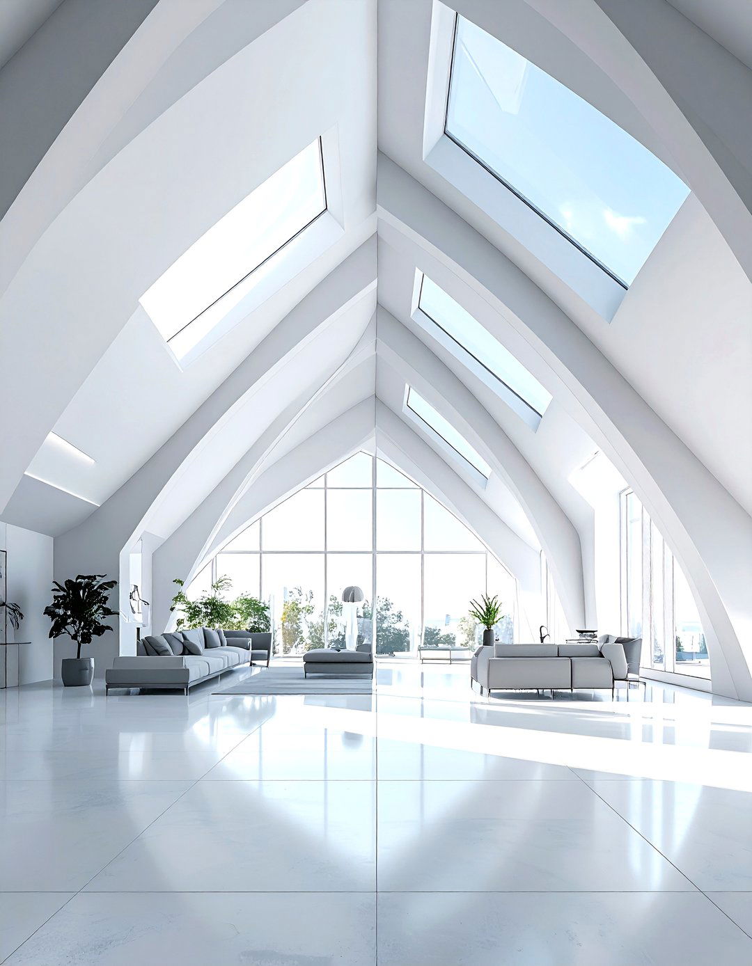 Vaulted Ceiling - 30 living room ceiling designs