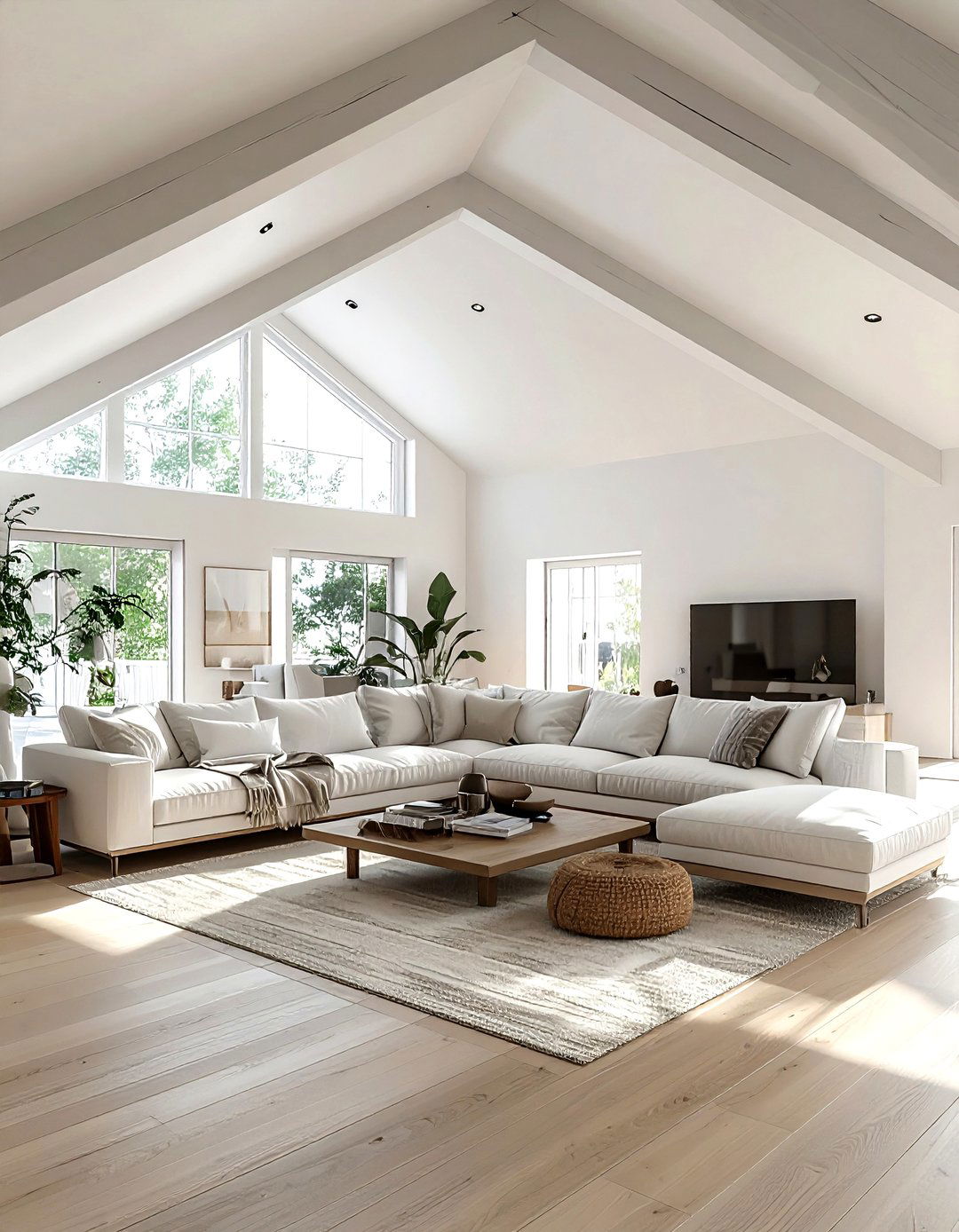 Vaulted Ceiling - 30 living room ceiling ideas