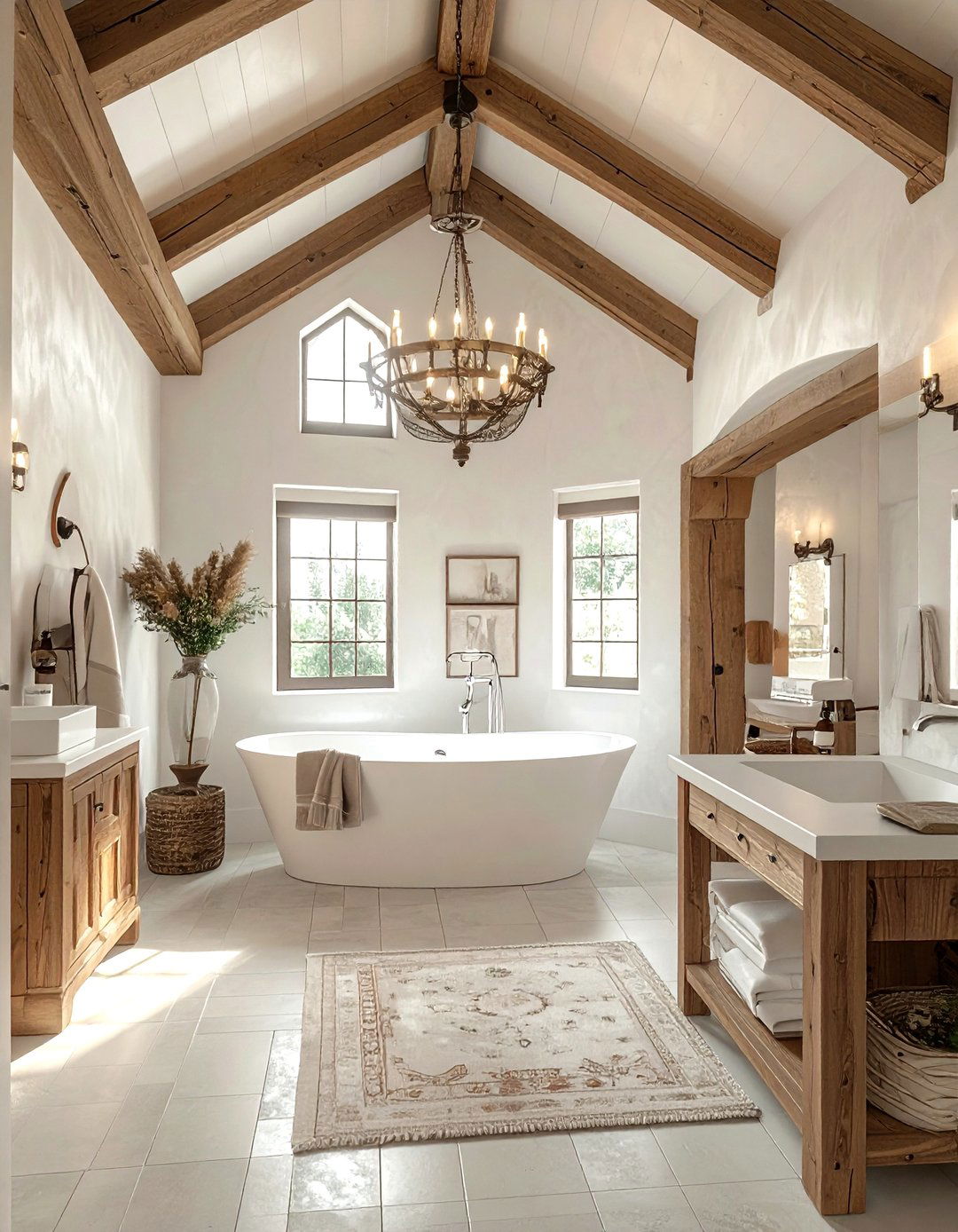 Vaulted Ceiling Bathroom - 30 one-of-a-kind bathroom ideas
