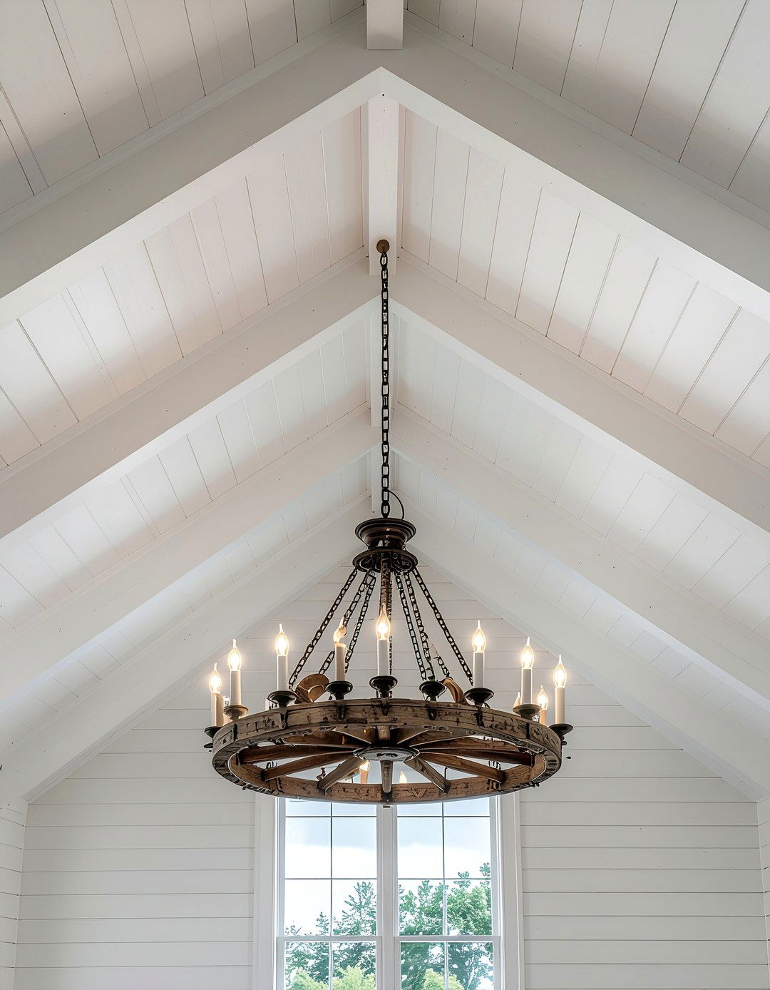 Vaulted Ceiling Design - 30 farmland dining room ideas
