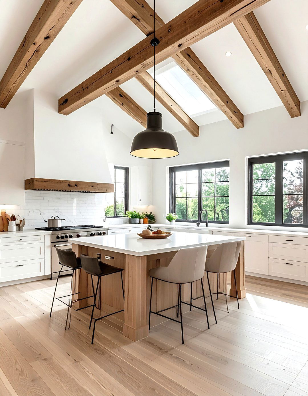 Vaulted Ceiling Kitchen - 30 kitchen inspiration ideas