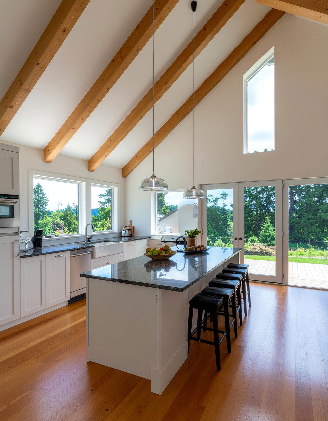 Vaulted Ceiling Kitchen - 30 elegant kitchen ideas