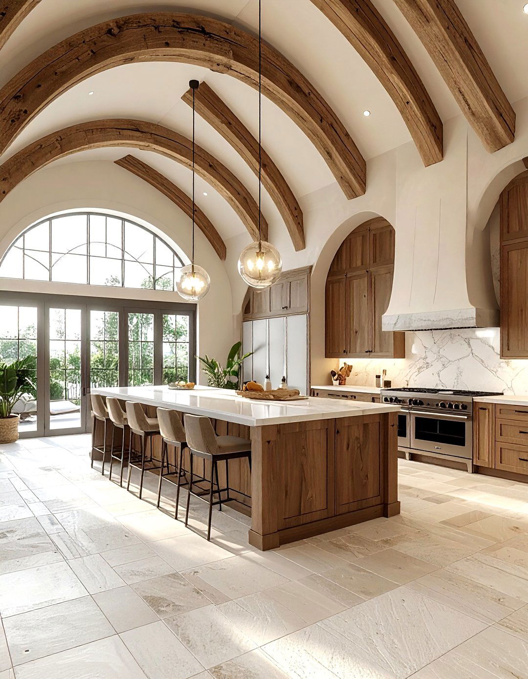 Vaulted Ceiling Kitchen - 30 Italian kitchen ideas