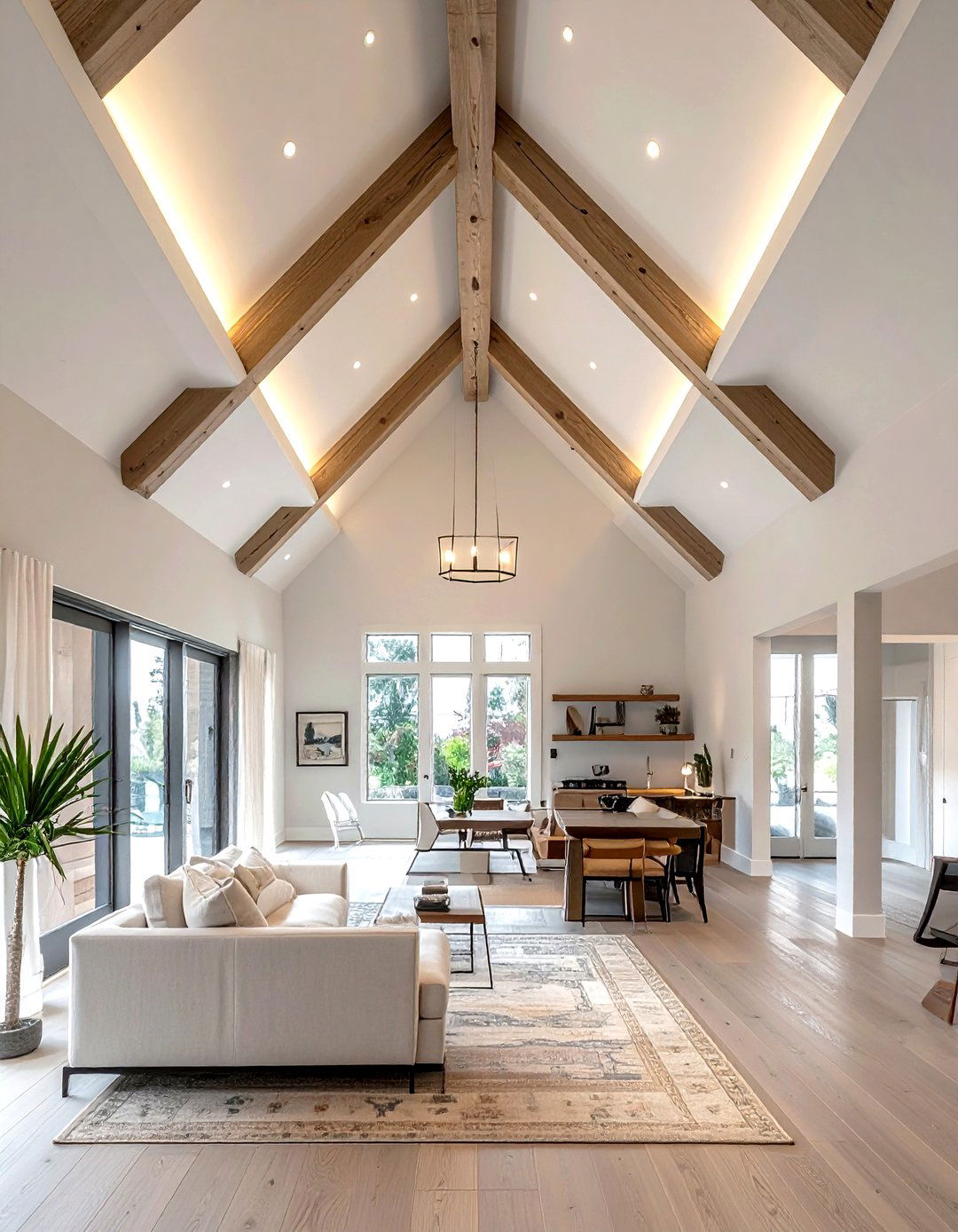 30 Bright Living Room Recessed Lighting Ideas for Modern Homes