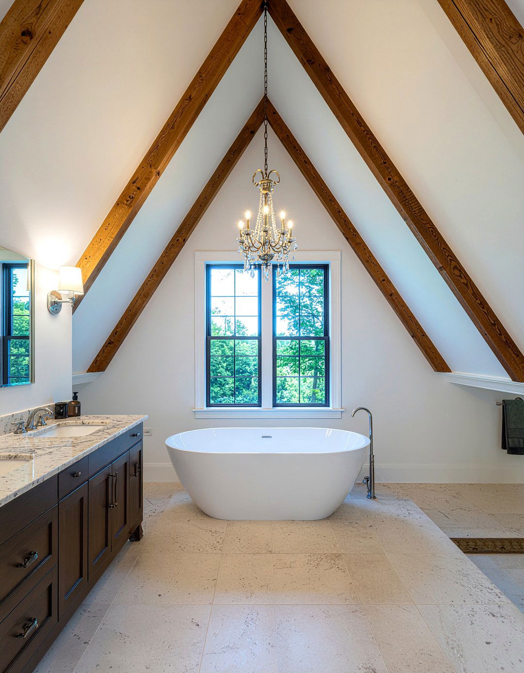 Vaulted ceiling bathroom - 30 master bath remodel ideas