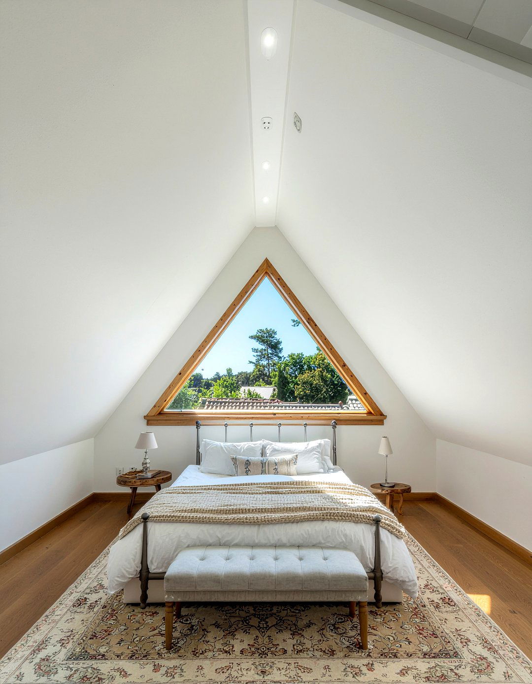 Vaulted ceiling bedroom skylight - 30 bedroom skylights