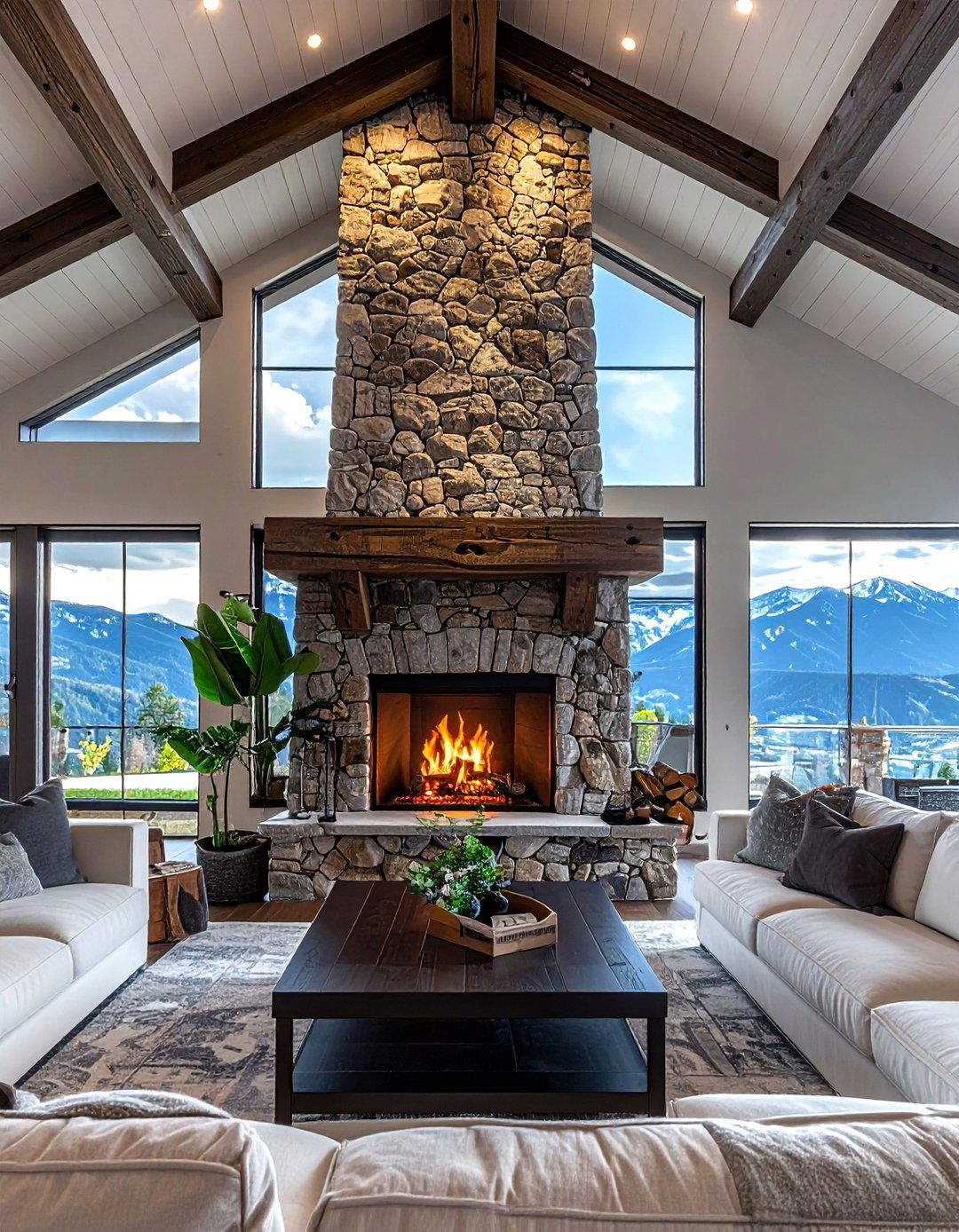 30 Living Room Wood Burning Fireplace Ideas for a Cozy Home