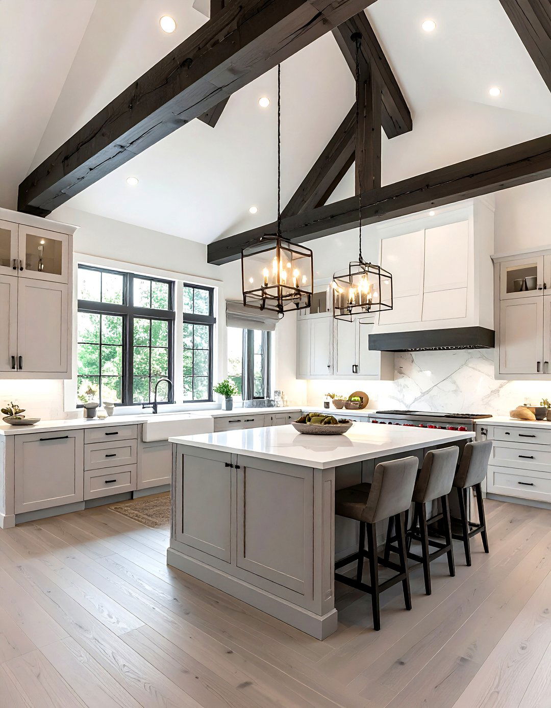 Vaulted ceiling kitchen addition - 30 kitchen addition ideas