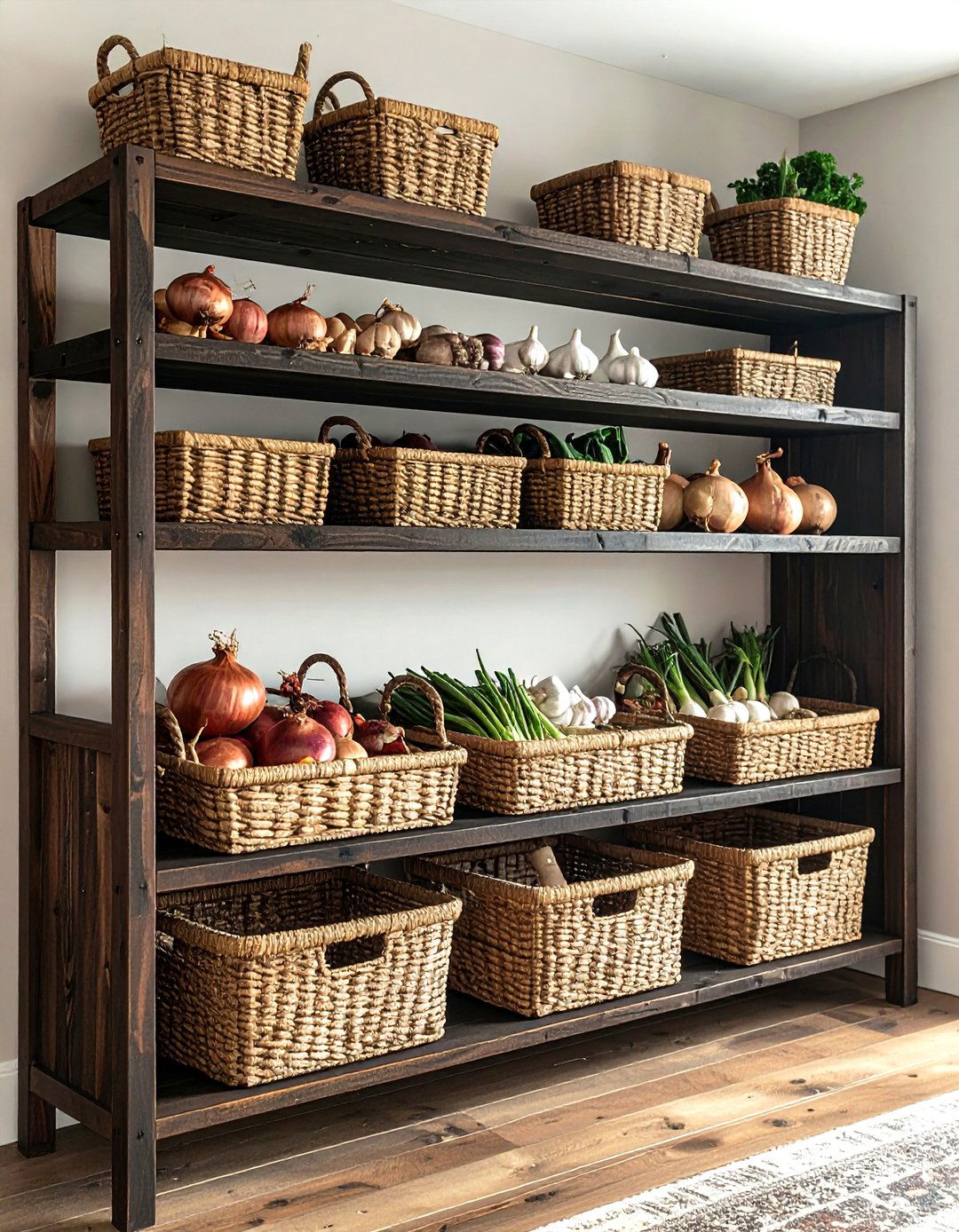 Vegetable Storage Bin - 30 kitchen closet organization