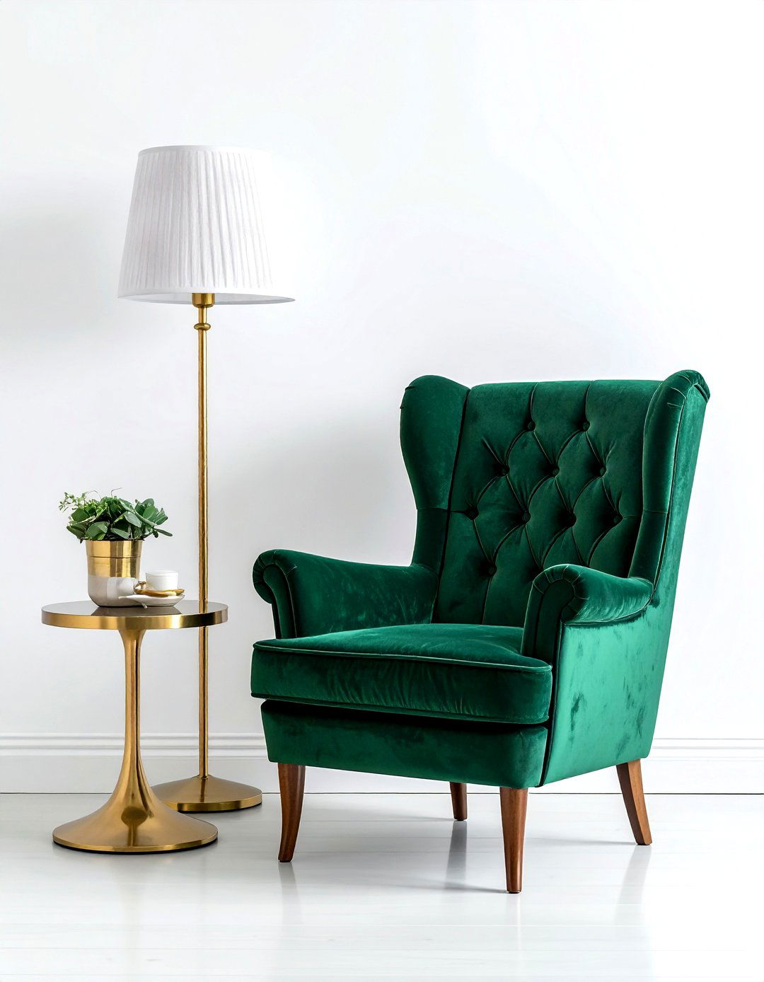 Velvet Accent Chairs - 30 secondhand decor ideas