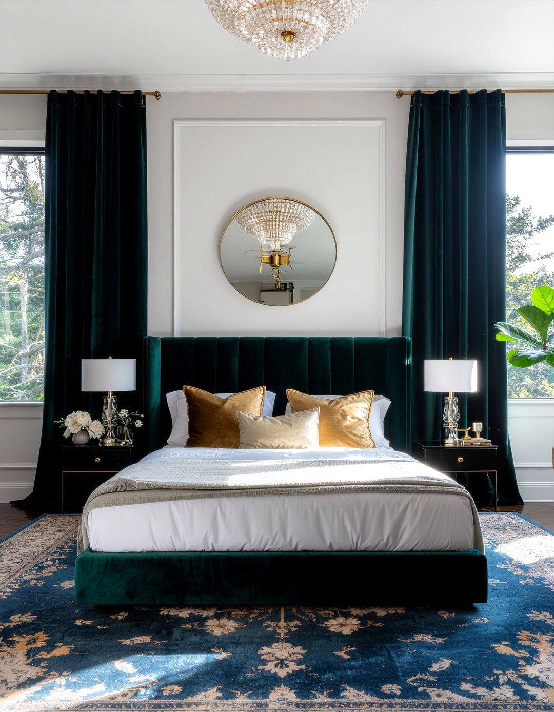 Velvet Bedroom - 30 one of a kind bedroom ideas