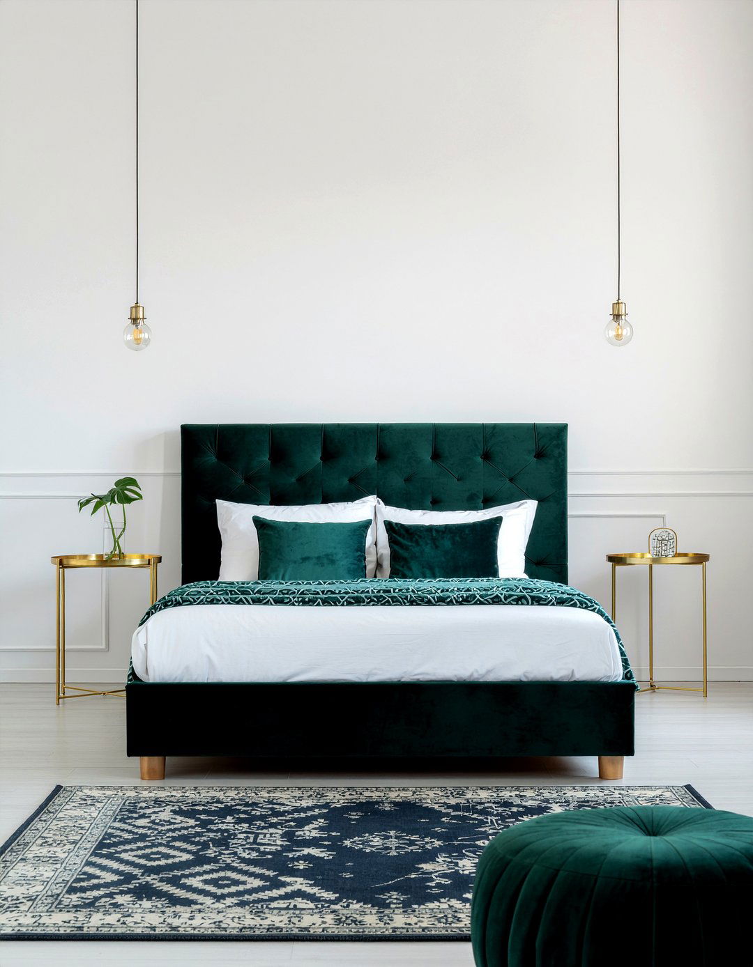 Velvet Bedroom Decor - 30 modern glam bedroom ideas