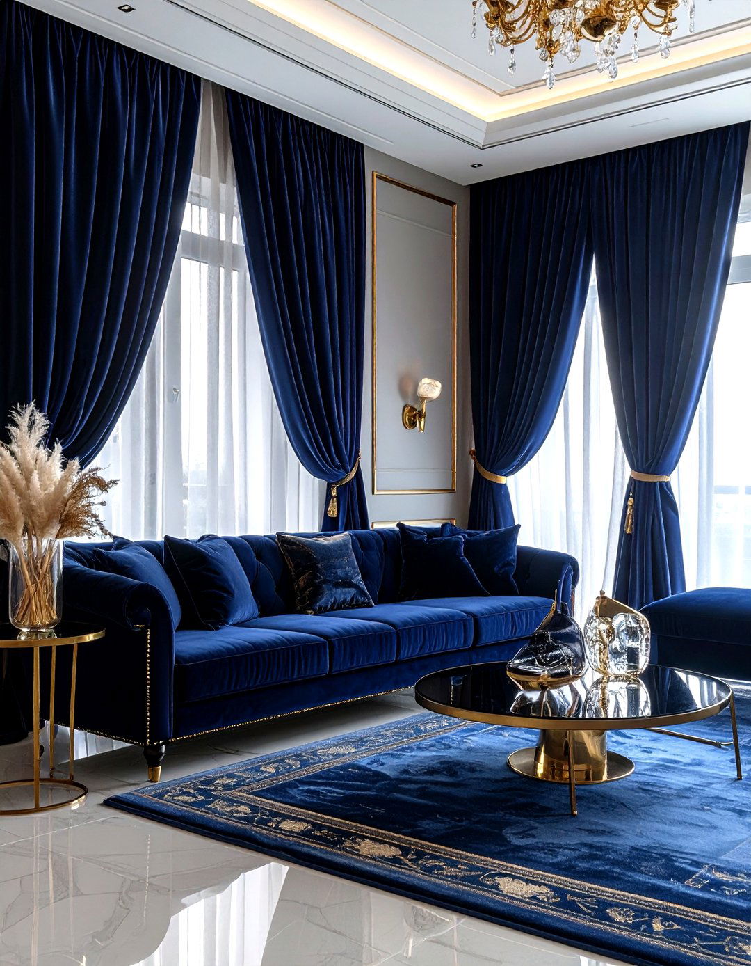 Velvet Blackout Curtains - 30 living room blackout curtains