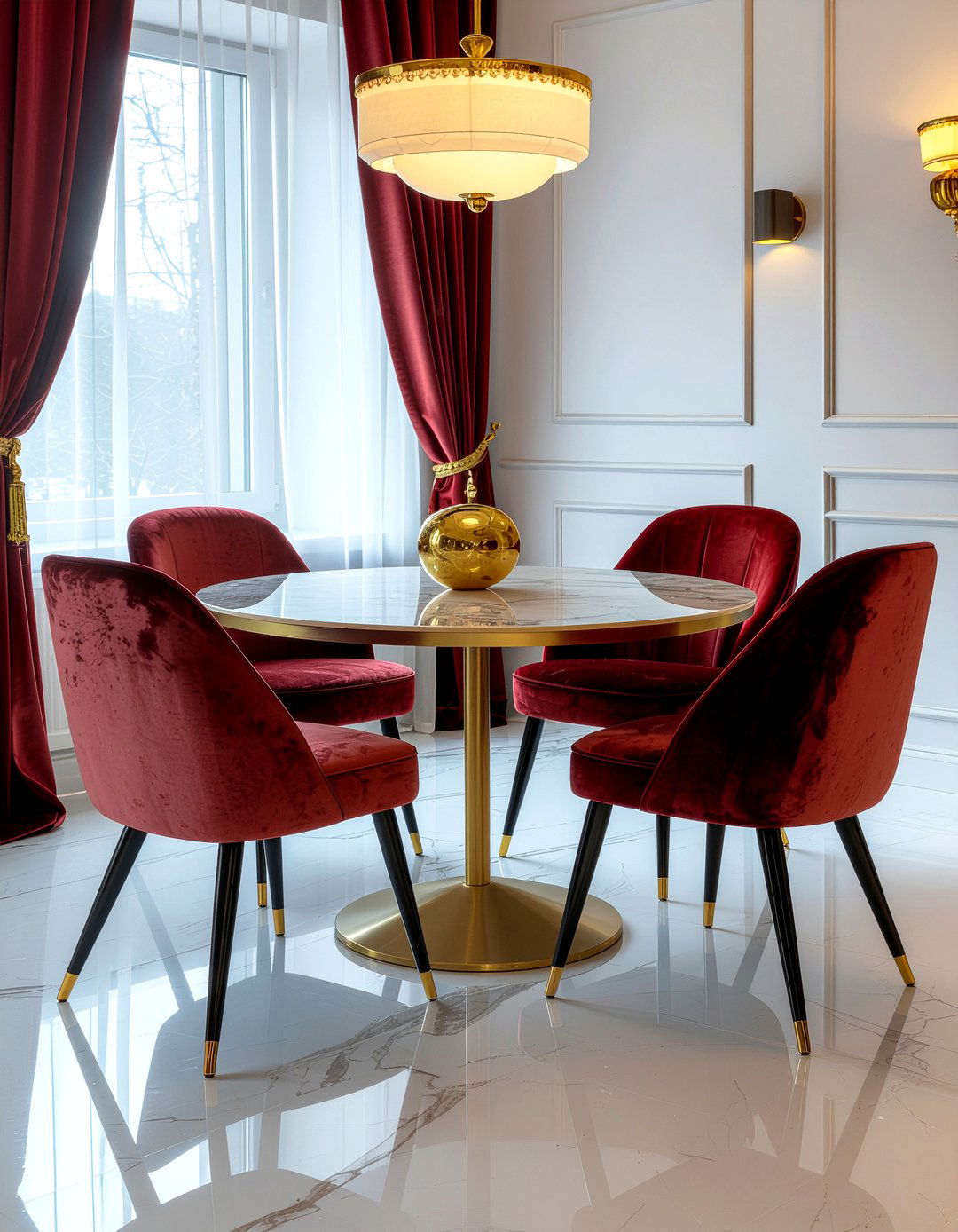 Velvet Chair Dining Room - 30 award-winning dining room ideas