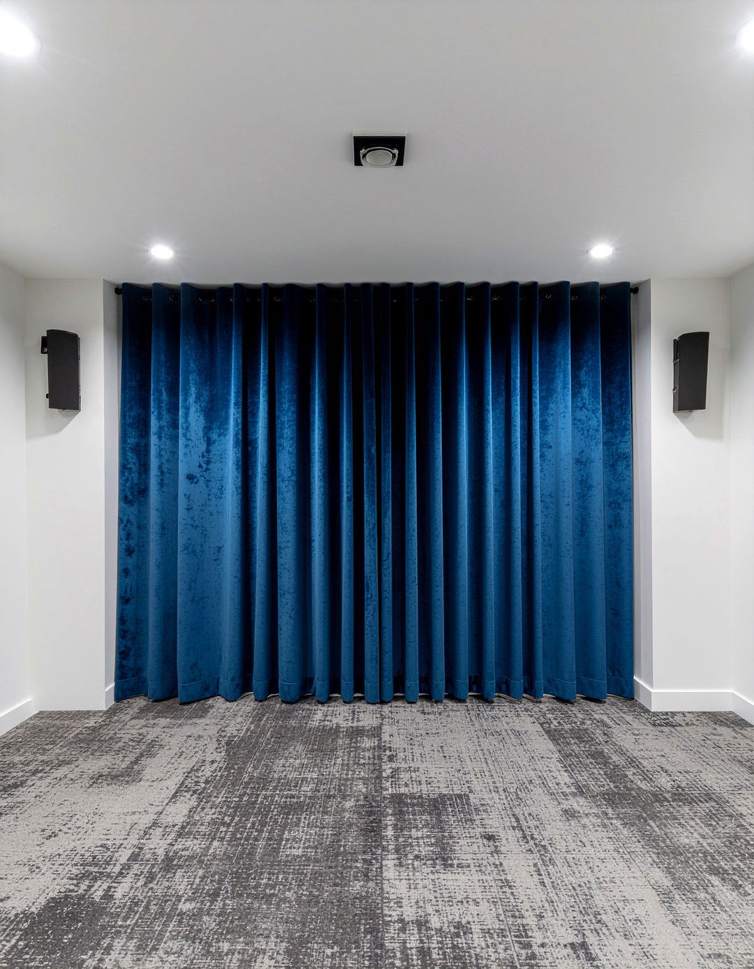 Velvet Curtain Divider - 30 living room room dividers