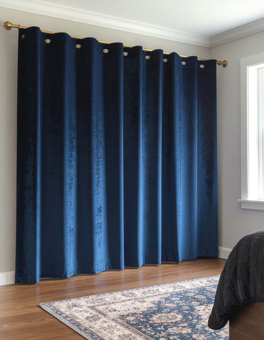 Velvet Curtain Door - 30 bedroom closet doors