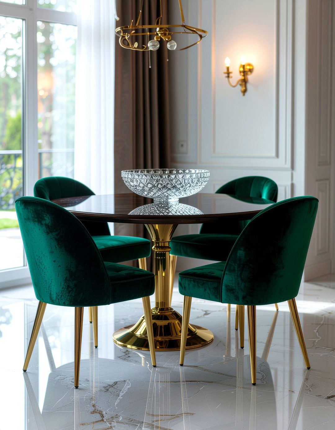 Velvet Dining Chairs - 30 expert-recommended dining room ideas