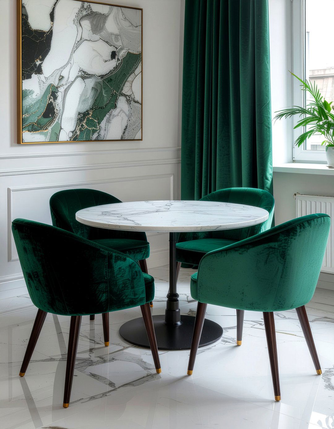 Velvet Dining Room Chairs - 30 Georgetown dining room ideas