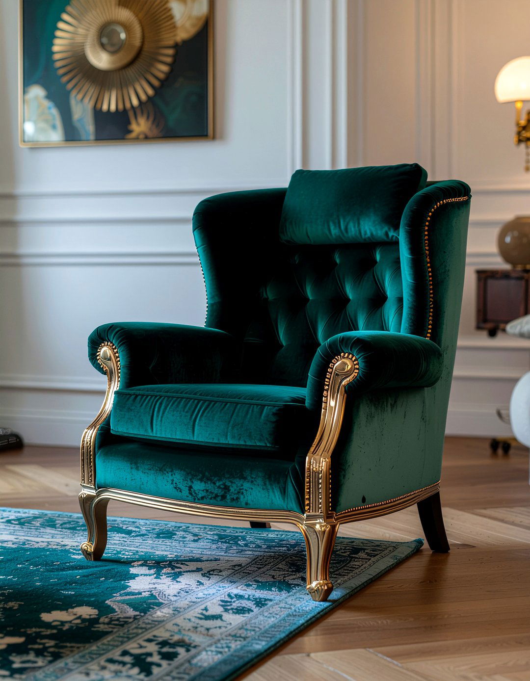 Velvet Massage Chair - 30 living room massage chair ideas