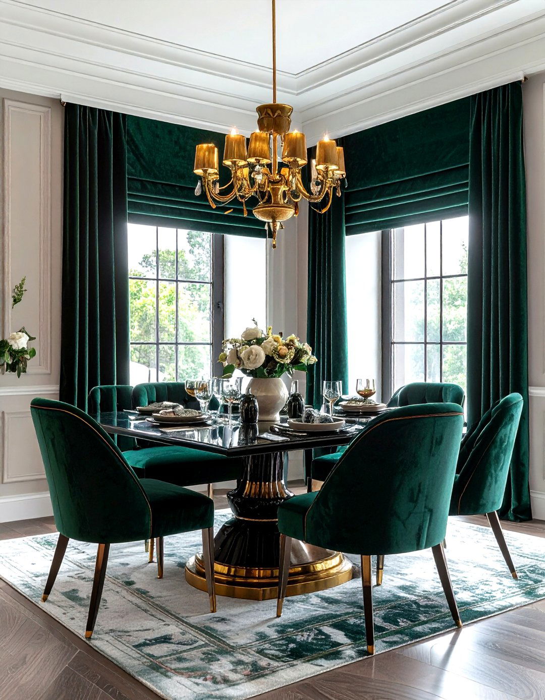 Velvet Roman Shades - 30 blinds ideas