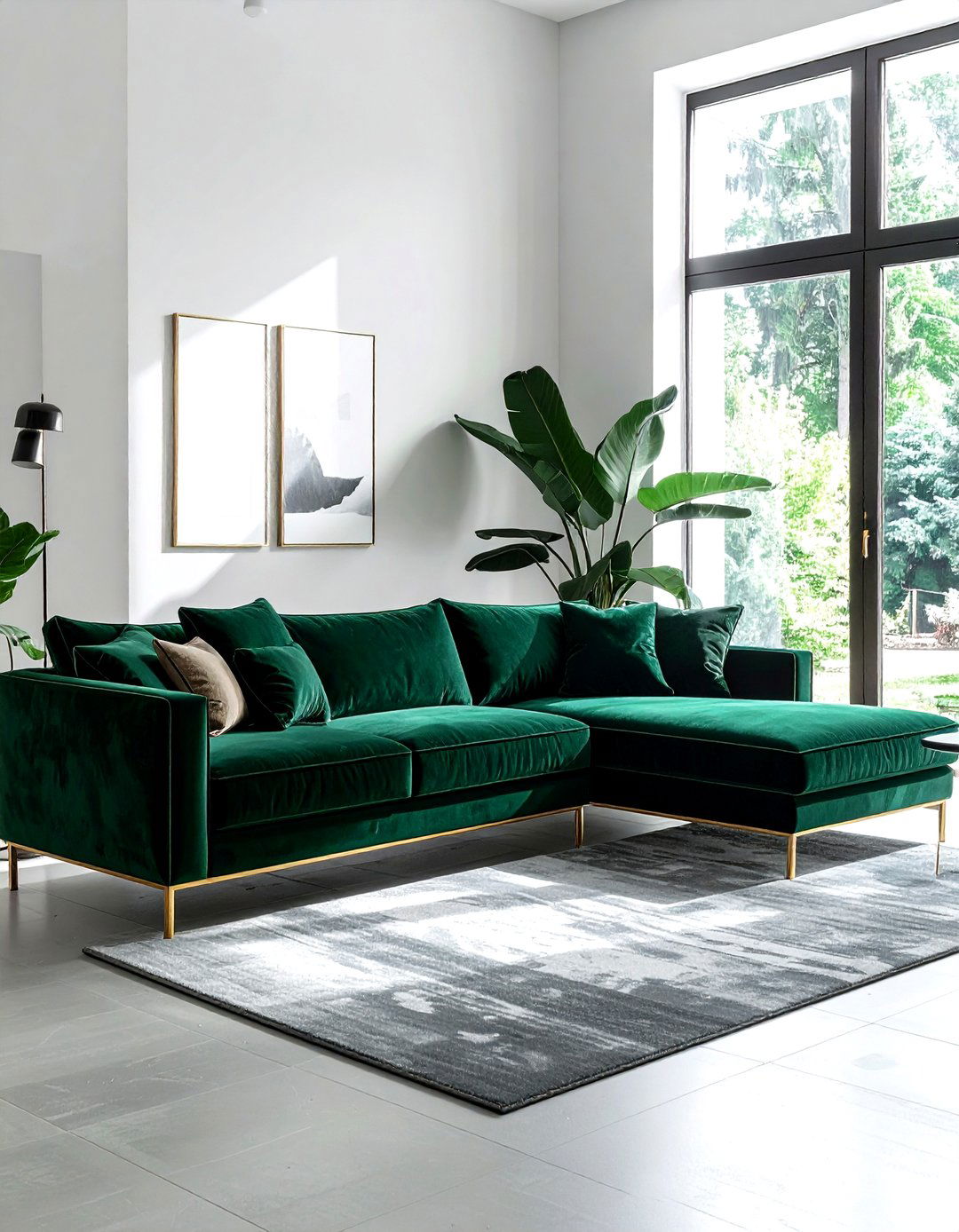 Velvet Sofa Furniture - 30 Property Brothers decor ideas