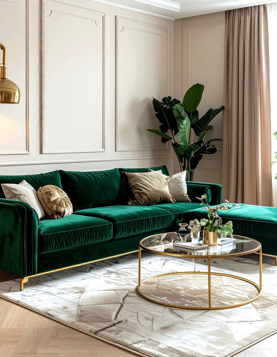 Velvet Sofa Living Room - 30 plush living room ideas