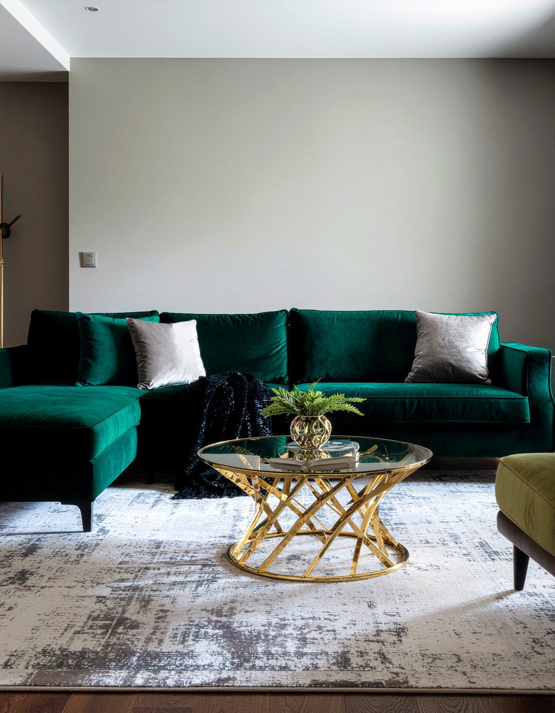 Velvet Sofa Living Room - 30 popular living room ideas