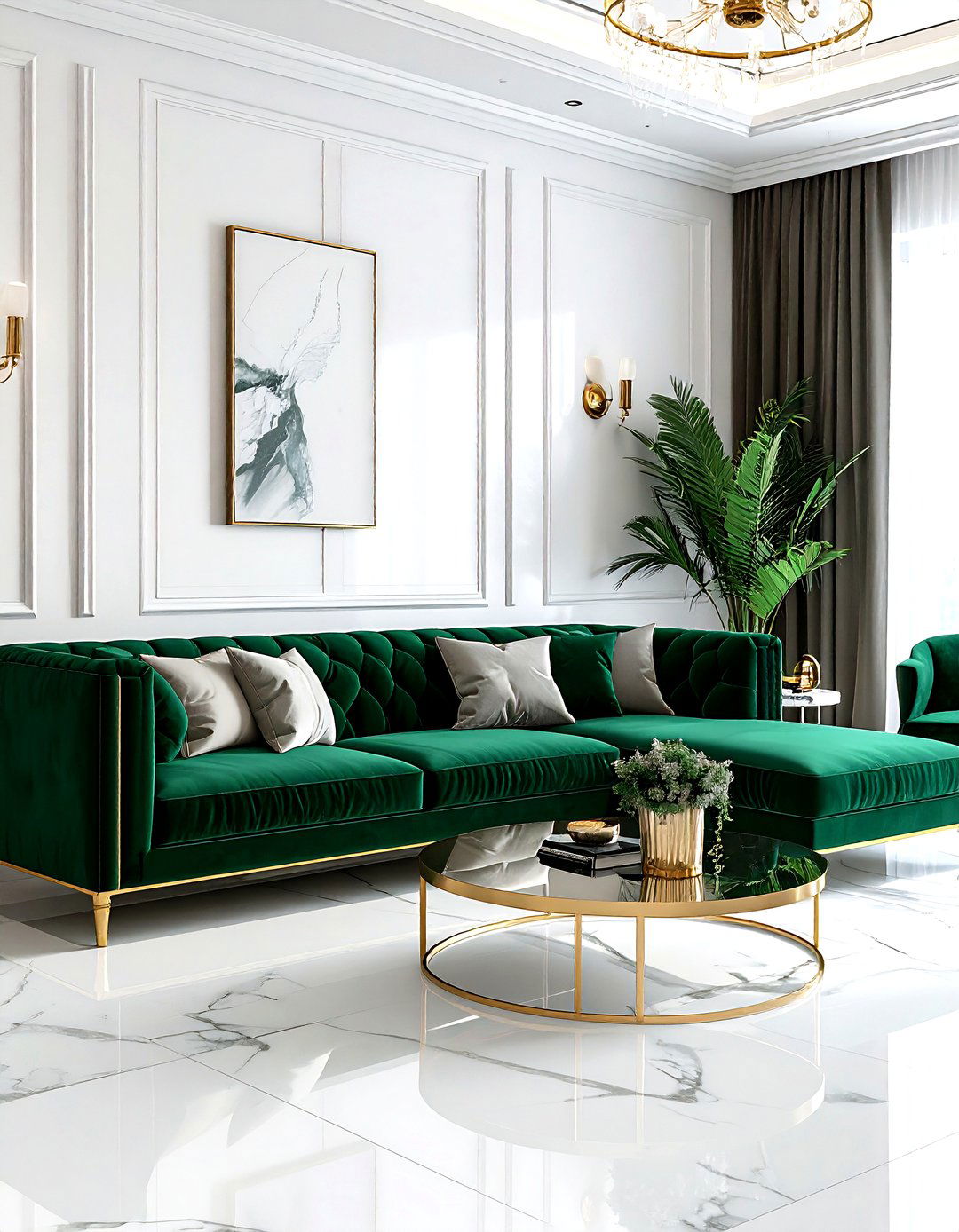 Velvet Sofa Living Room Style - 30 living room sofa arrangement ideas
