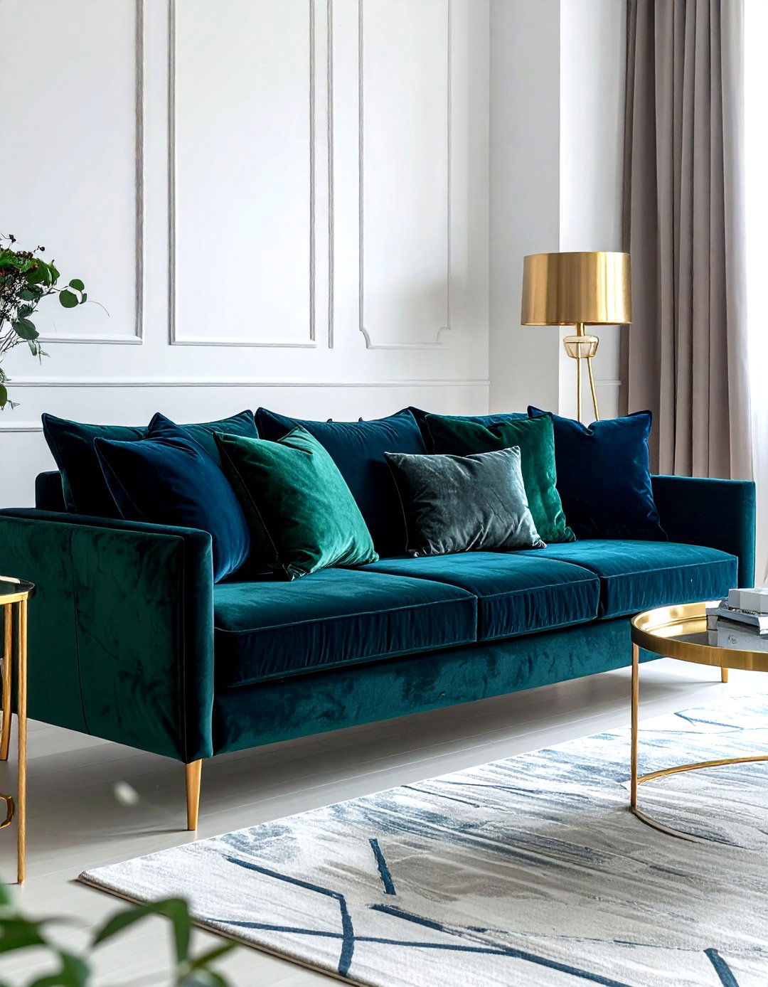 Velvet Throw Pillow - 30 decor shopping list ideas