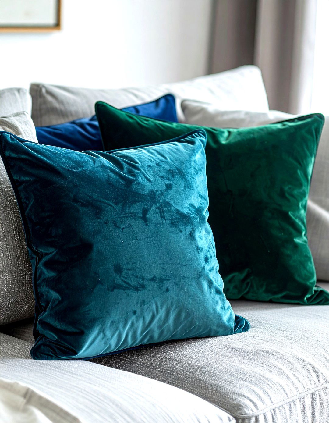Velvet Throw Pillow - 30 decor upgrade ideas