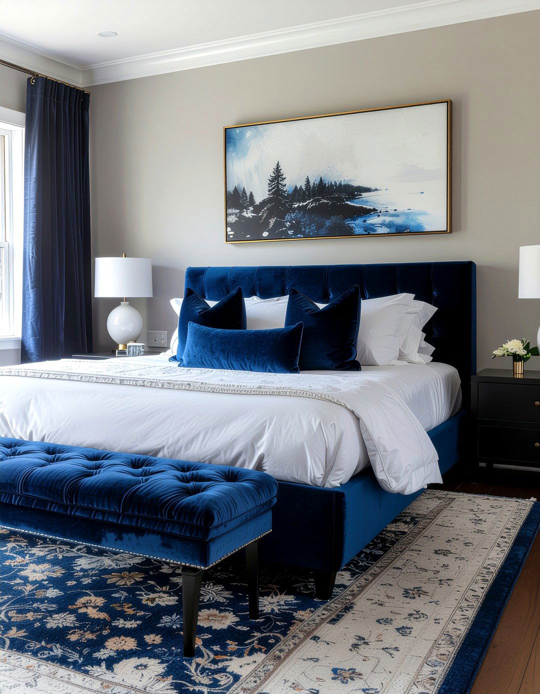 Velvet Upholstery - 30 bedroom upgrade ideas