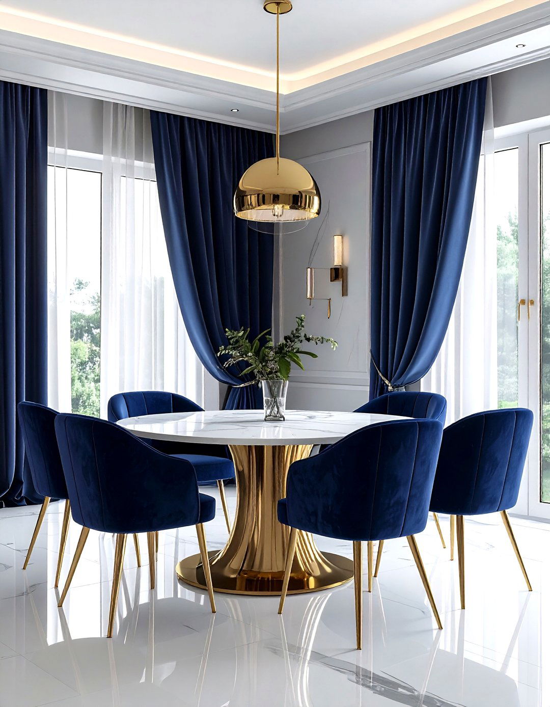 Velvet armless dining chair - 30 armless dining chair ideas