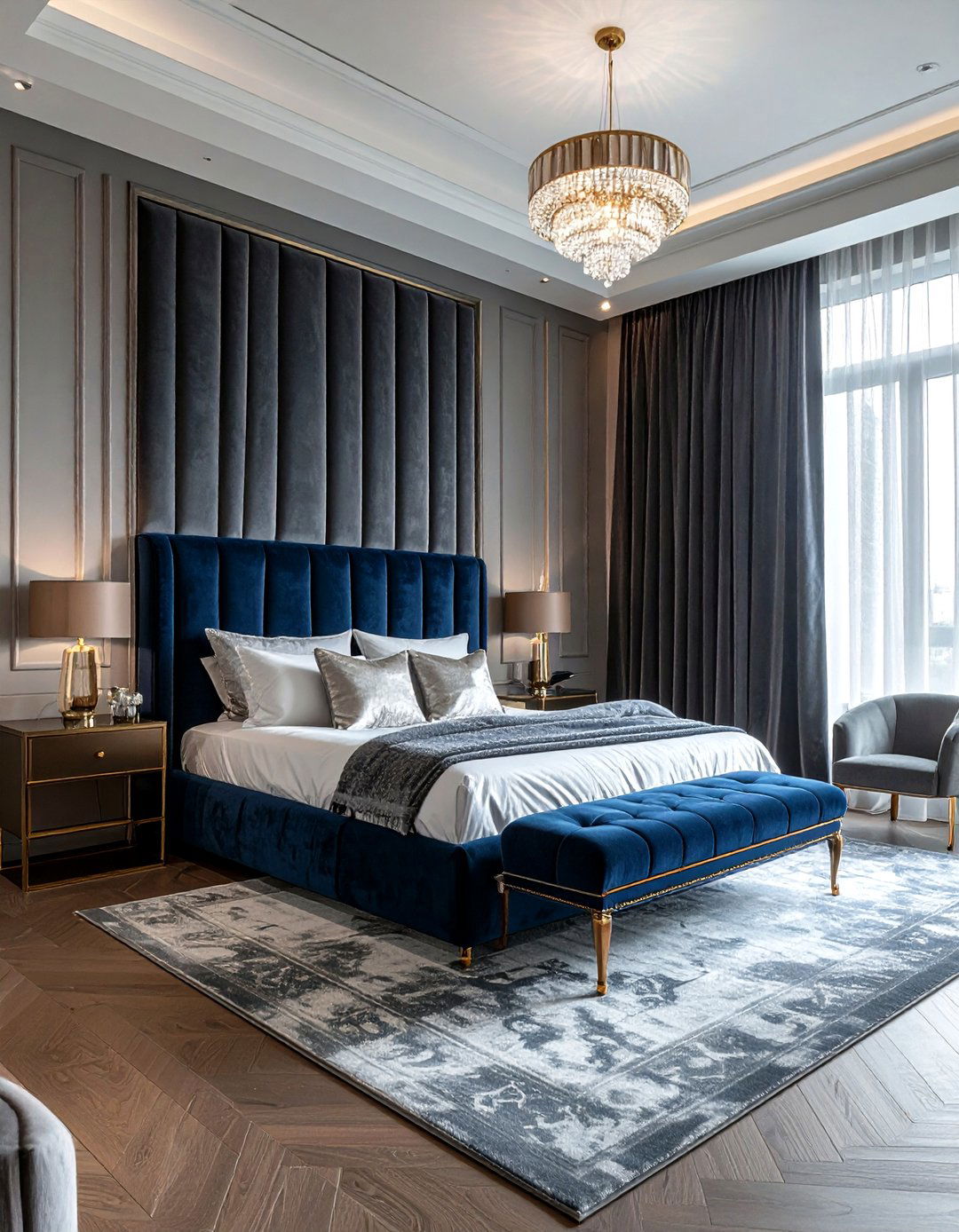 Velvet bedroom - 30 young adult bedroom ideas