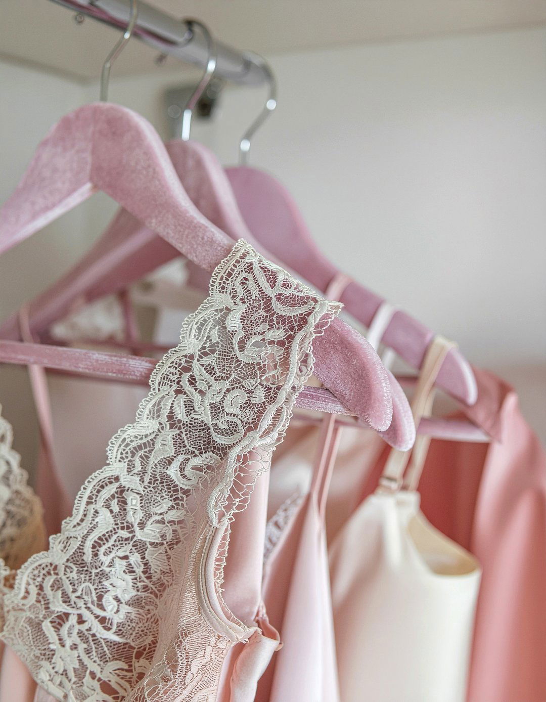 Velvet camisole hangers - 30 bedroom velvet hangers