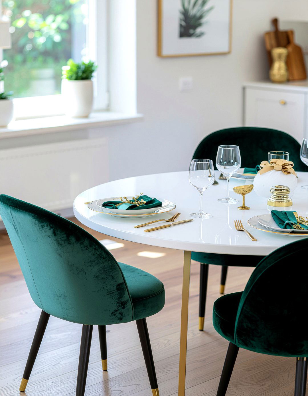 Velvet dining chairs passover - 30 Passover seder dining room ideas