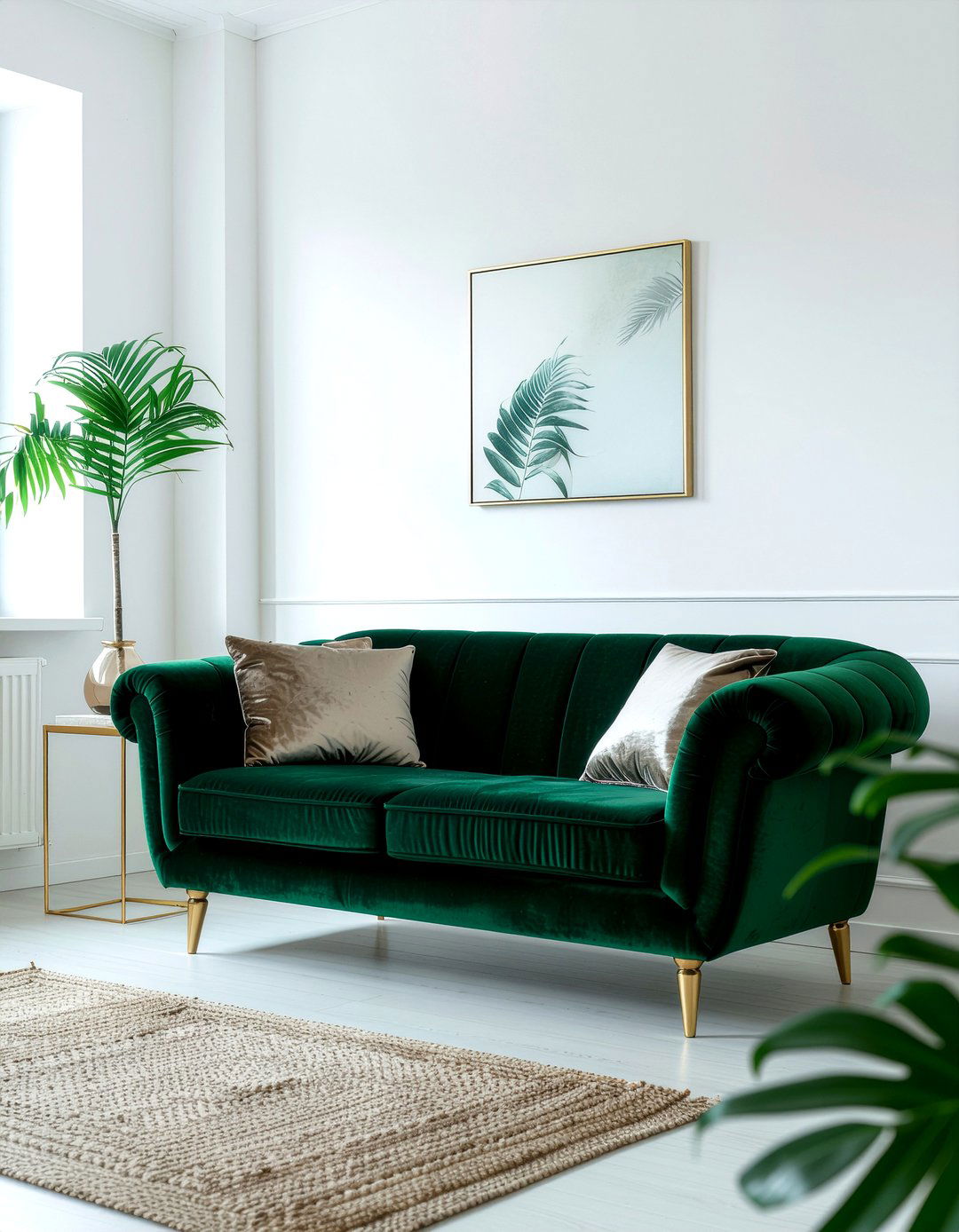 Velvet furniture - 30 favorite decor ideas