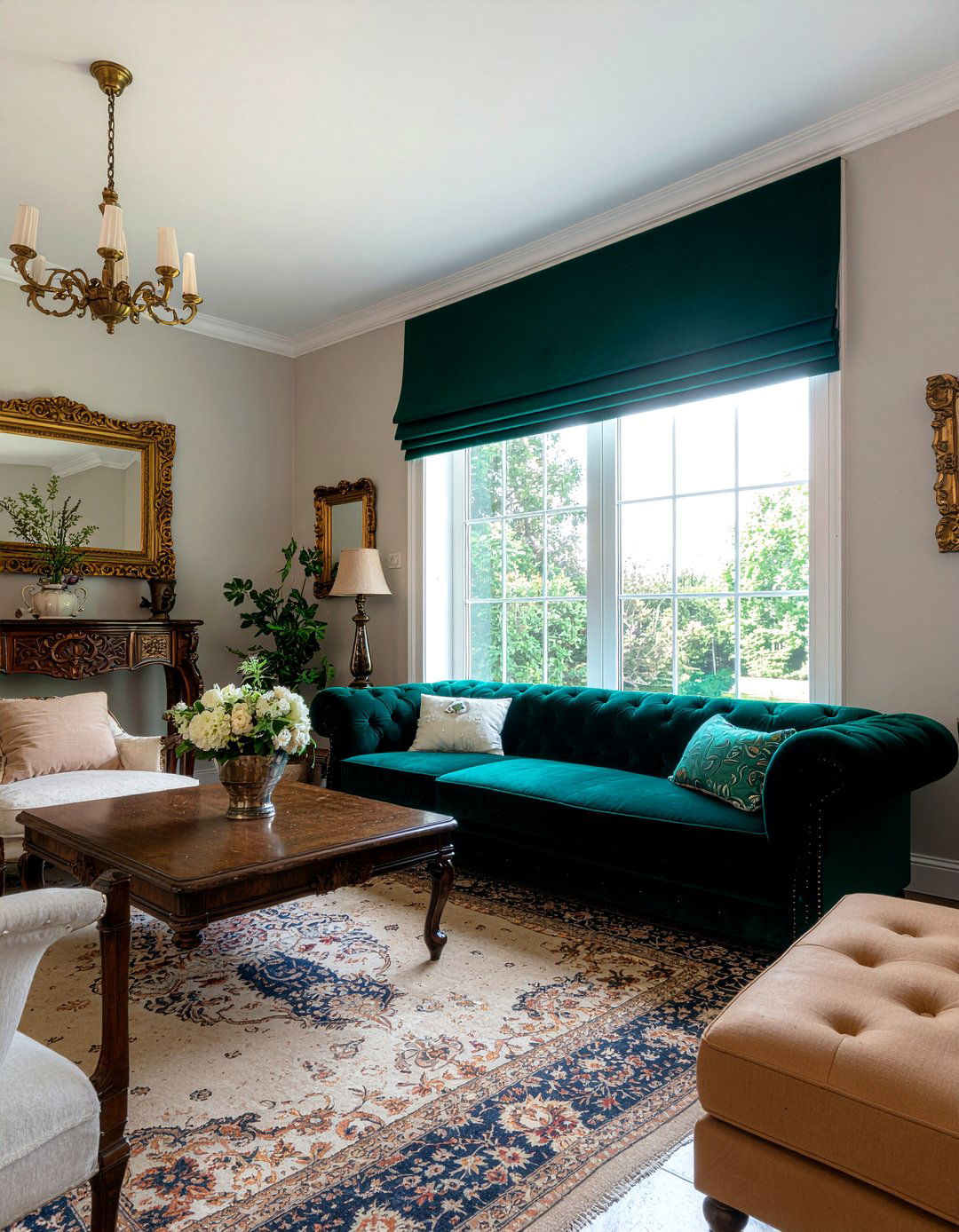 Velvet roman blinds - 30 living room blinds